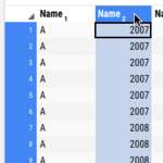 Click on a row number or column header to select an entire row or column respectivly